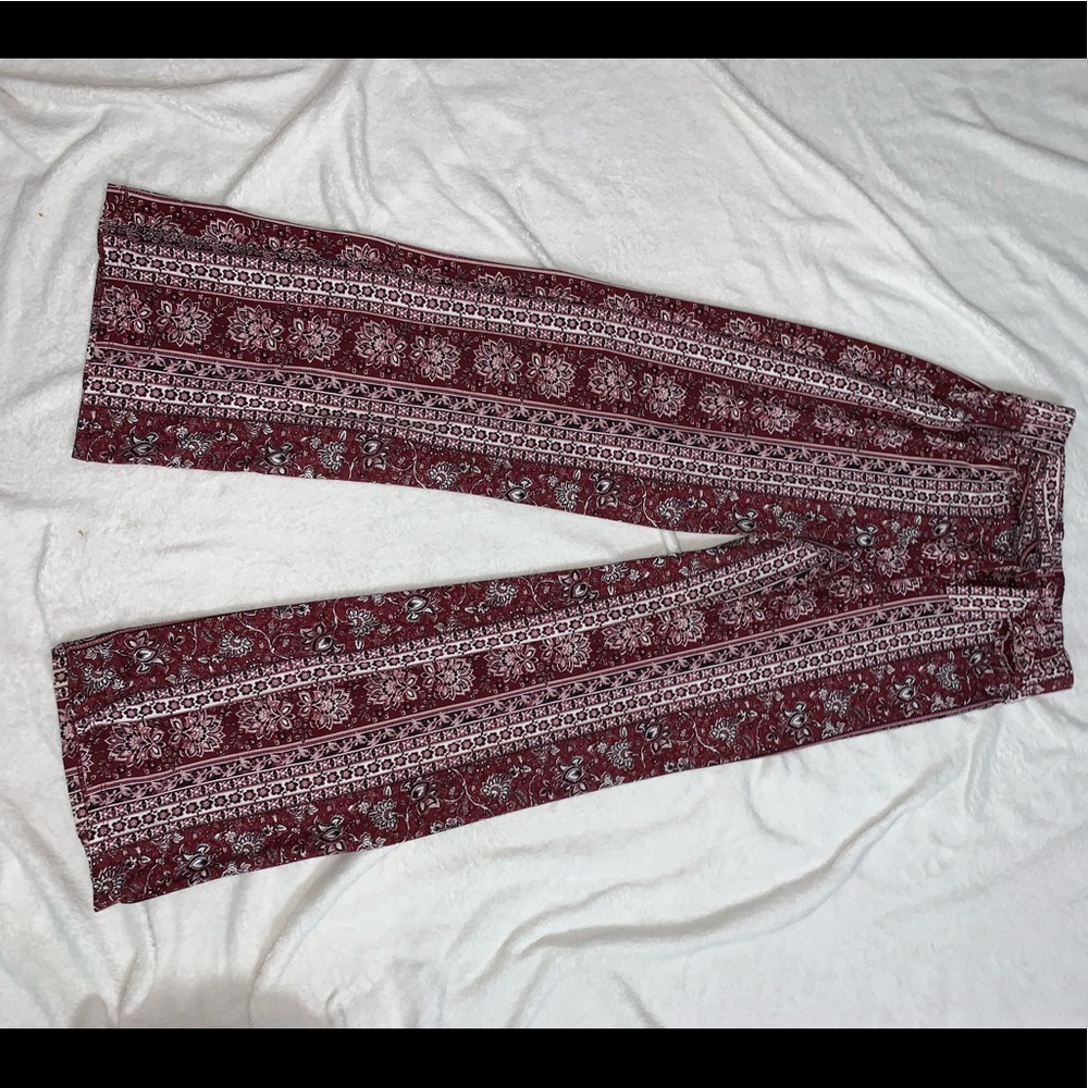 BOHO STRIPE FLARE PANTS